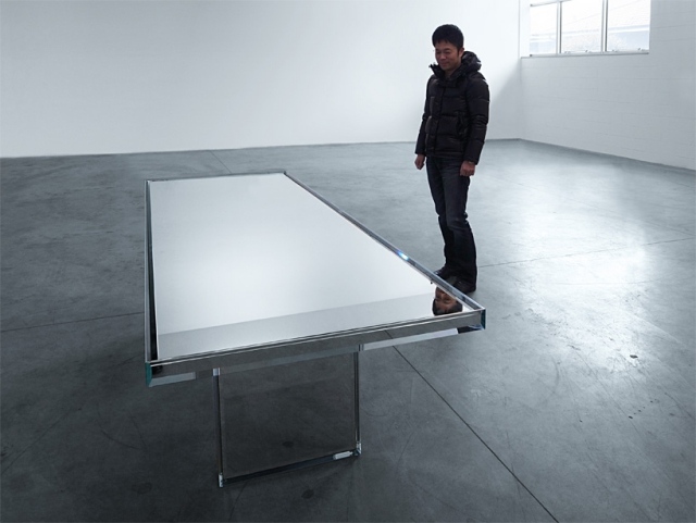 Möbel-Japanisch Design tokujin yoshioka-prism-glastisch glasitalia