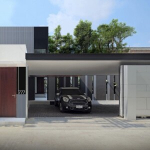 modernes-wohnhaus-garage-bangkok-strassenansicht