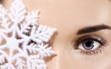 professionelle tipps-augenschminke make up-im winter hautpflege