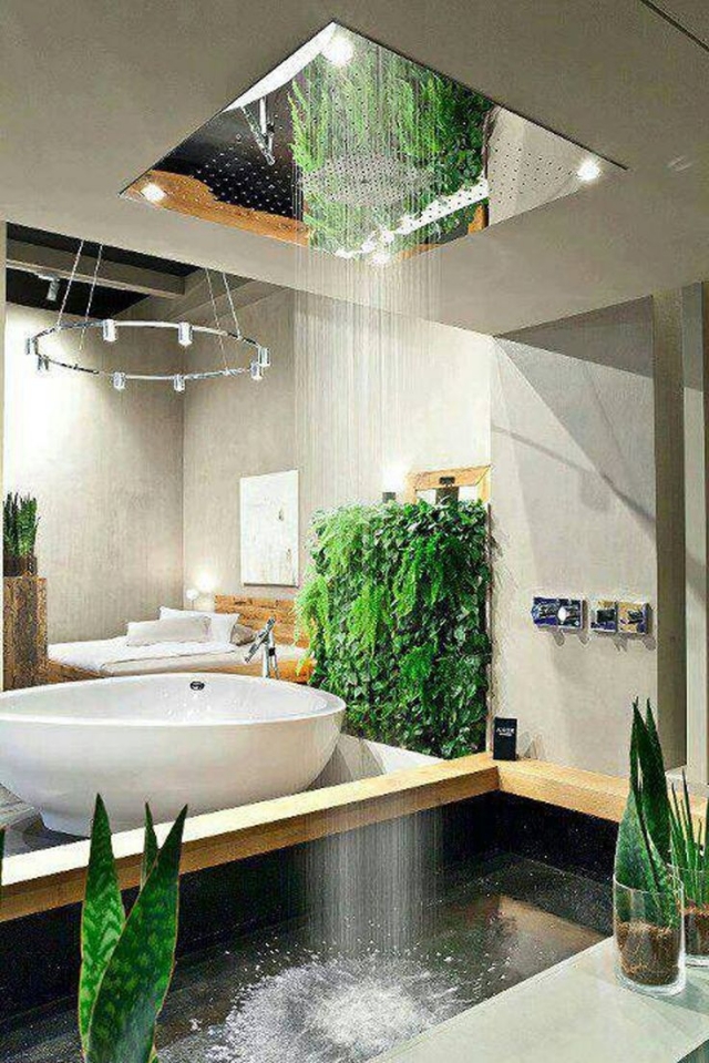 regendusche-badezimmer-naturnah-pflanzen-schlafzimmer