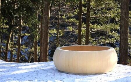 ryu-kosaka Holz Badewanne-design rund furo kollektion