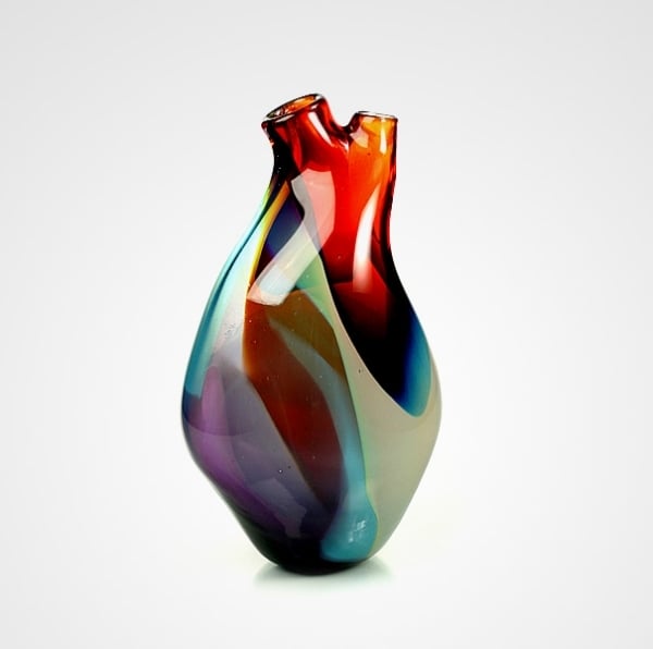skulpturale vase design Ventricle Vessel-Herzkammer Eva Milinkovic