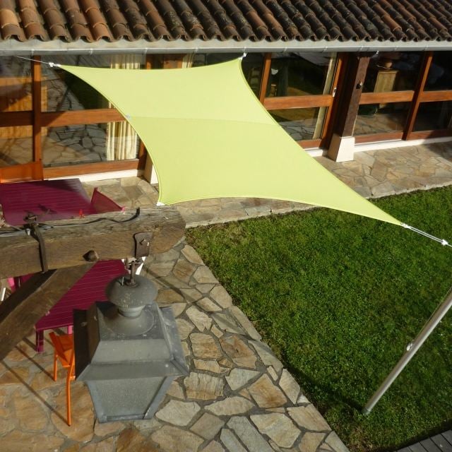 sonnensegel terrasse garten spannen alternative sonnenschirm