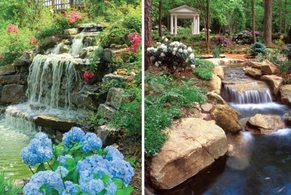entspannender Wasserfall-im eigenen-Garten Anlegen tipps