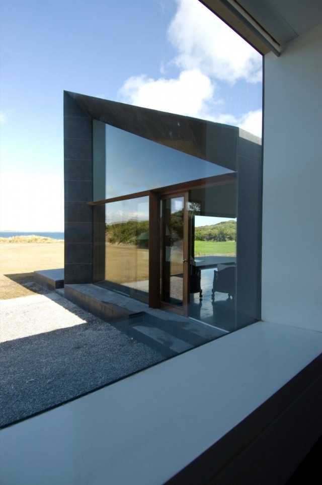 umbau eines wohnhauses architektur irland glas panoramafenster meer