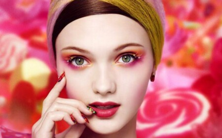 Augen Schminke Sommer Tipps 2014 Haar Pflege rosa orange Farben