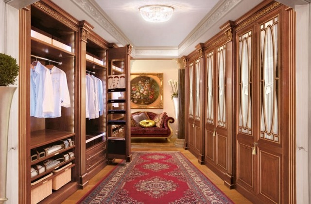 Begehbarer Kleiderschrank-holz luxuriöses design FAOMA Royal luxury-Franco-Scalco