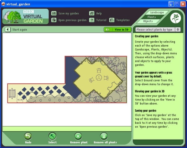 Gartenplaner kostenfrei download-virtual garden-interface