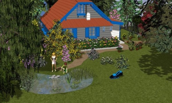 Gartenplaner online software 3d-virtuell begehen traumgarten designer-garten