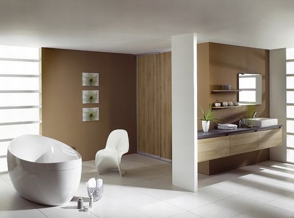 Gestaltungsideen für das Badezimmer dezent einrichtung designer tipps