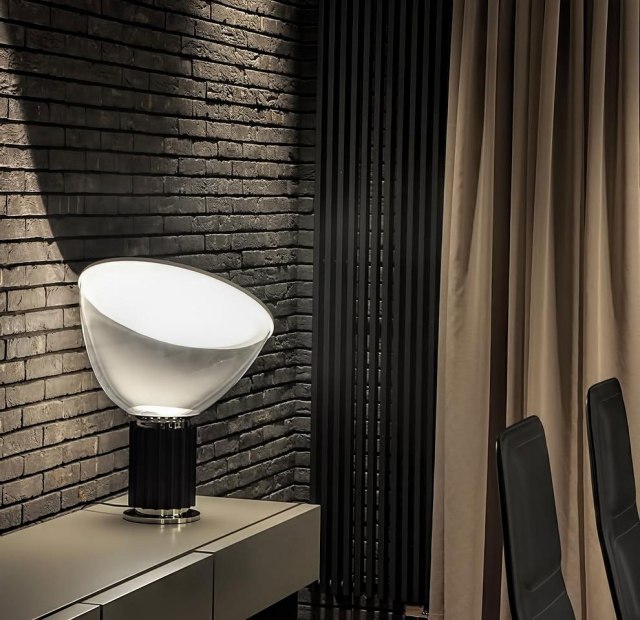 Ideen für Wohnungseinrichtung lampe originell design dunkel 