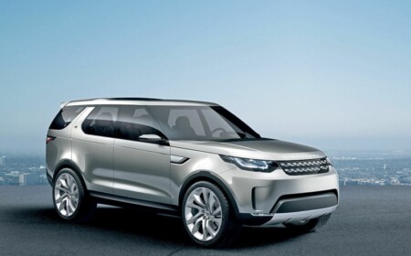 Land Rover Discovery Vision 2014 modell modern stadt