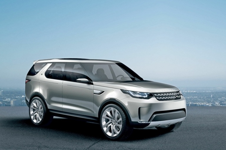 Land Rover Discovery Vision 2014 modell modern stadt