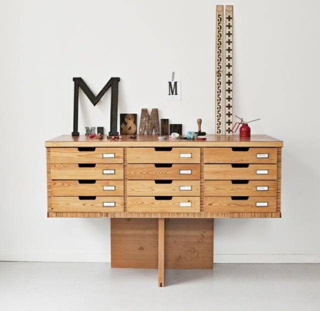 Tisch selber bauen coole Idee Möbel Design Haus Büro