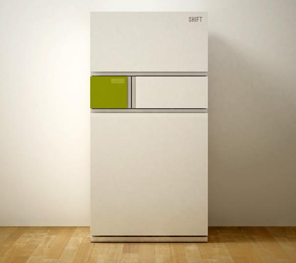 Shift kühlscrank design konzept energiesparend Yong jin Kim