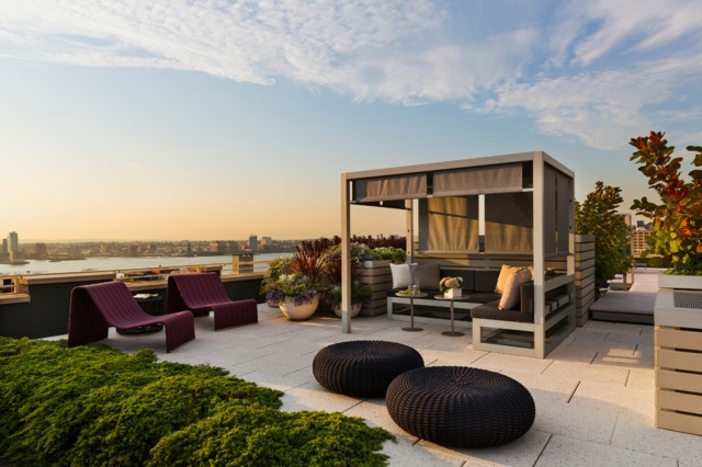 auswählen Überdachung Garten Dachterrasse Balkon Ideen