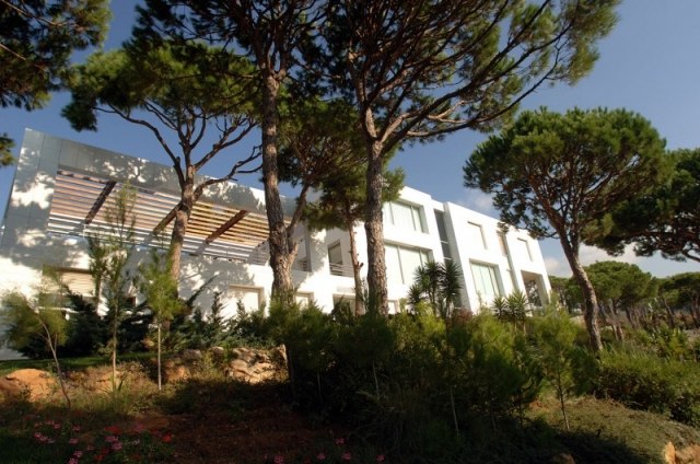 moderne Villa im Pinienwald gebaut garten design-projekt libanon