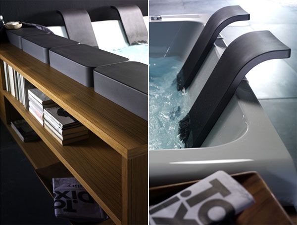 Badewanne moderne Designer Möbel stilvoll komfortabel