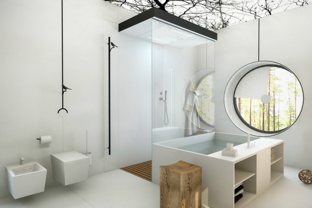 badezimmer hell 3d-visualisierung-badewanne begehbare-duschkabine 