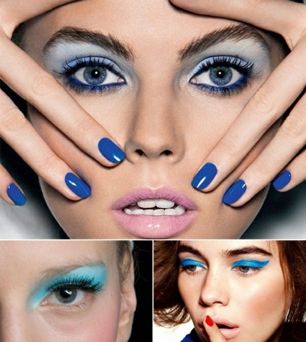 Makeup Trends Sommer 2014 Tipps Tricks blau