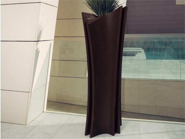 vase schwarz elegante form stil modern praktisch