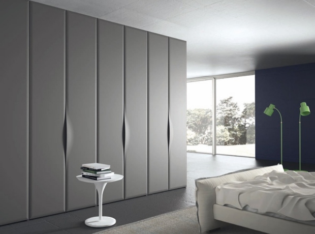 designer schrank-griffe grau schlafzimmer gestalten mit farbe