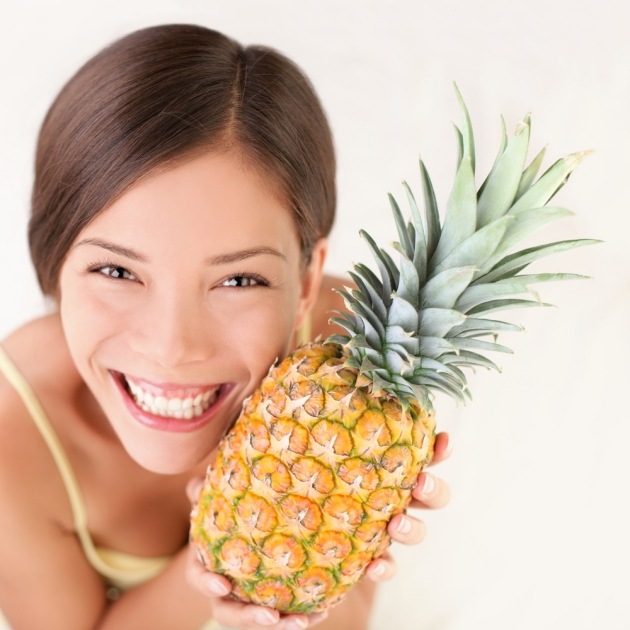 gesund abnehmen ananas diät beispiel speiseplan