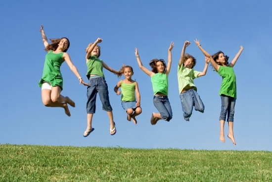 gute gesundheit tipps froh glücklich spielen springen