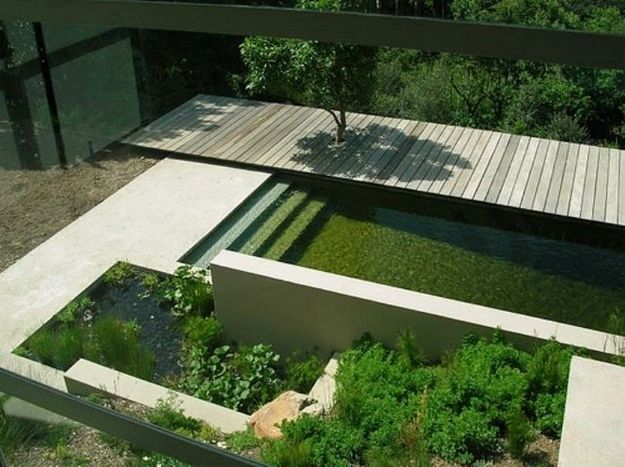 ideen pool pond kombination Landschafts- und Gartengestaltung