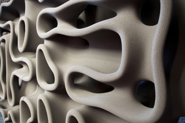 involute wall akustikplatten-innovationen werkstoffe 3D-gedruckt aus sand