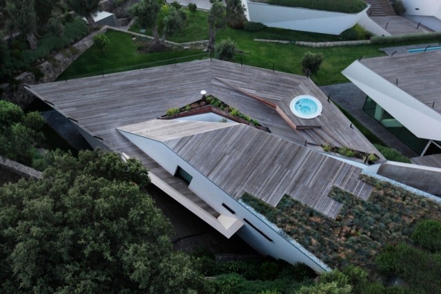 moderne architektur originell planen bauen umgebung grün