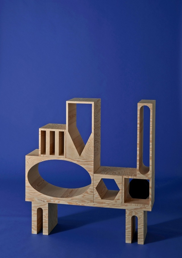 modulares möbelsystem-aus Holz anpassungsfähiges design