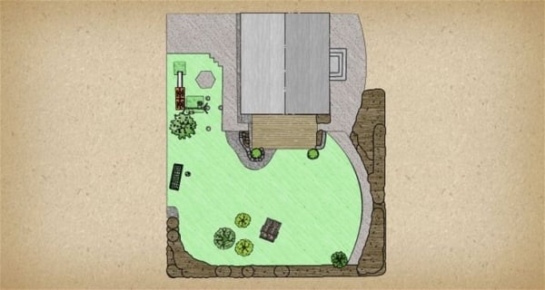 onlineplaner garten-landschaftsbau zeichnungs modus 2d gardena