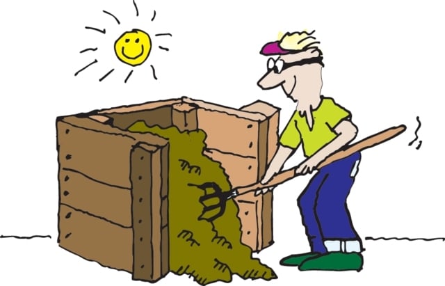 kompostieren Tipps Anleitung Pflanzenabfällen Komposthaufen