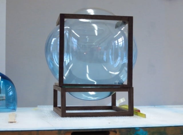 seifenblasen Holzrahmen glasbläserei holzbehandlung Studio Thier-vanDaalen