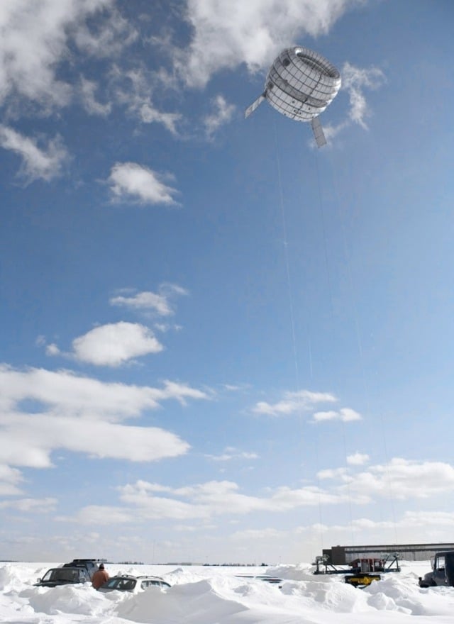 Energie Strom erzeugen Alaska Himmel Prototyp testen