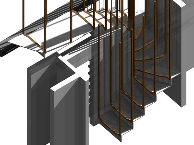 wovennest atmosstudio wohnung modell renovierung treppe holz