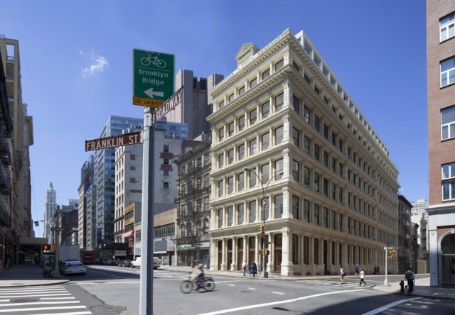 Manhattan Loft Wohnungen Fassade gestalten Ideen