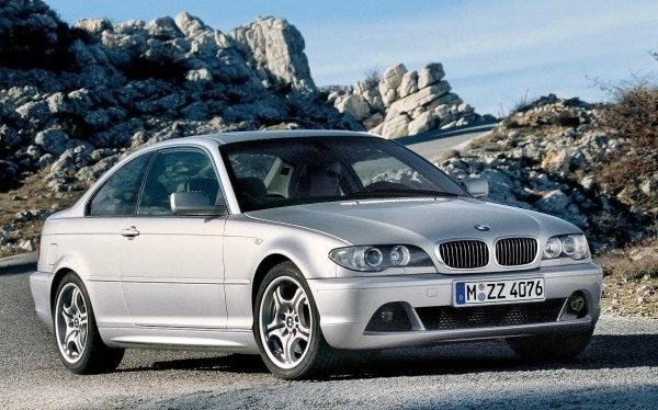 Motor-Getriebe- BMW- 3er -Serie- 1998- 2005- Silber- Frontal