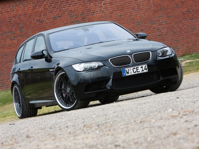 BMW-M3-E91-schwarz-auf-weg