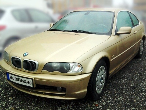 Varianten-BMW 3-series 1998 2005- gold- frontal