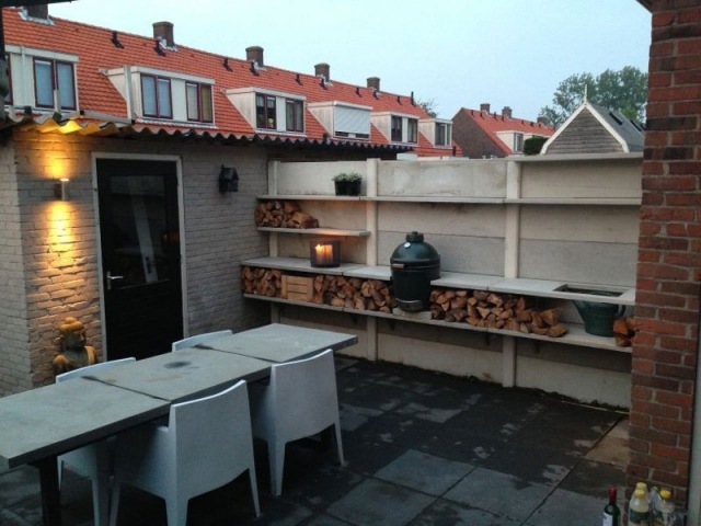 Außen Küche für Garten-Terrasse-Dachterrasse-individuelle Gestaltungslösungen