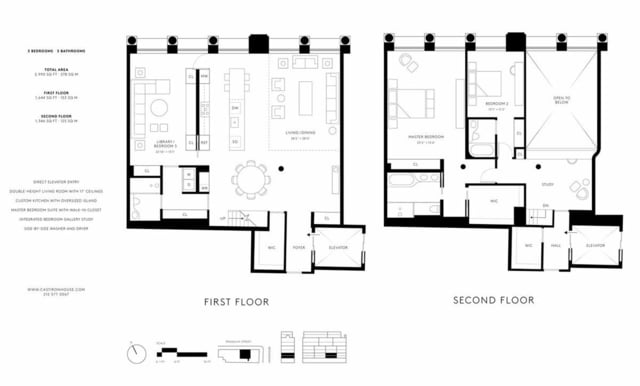 Wohnung Raum Verteilung Bauplan zwei Stockwerke