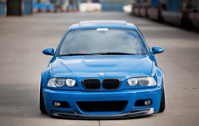 E46-BMW-blau-vorder-seite-bild