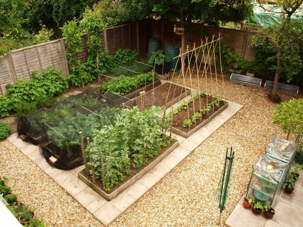 Kleinen -Garten- Gemüsebeet-gestalten