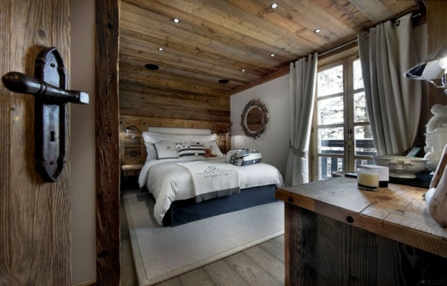  den Alpen Holzdecke Massivholz Möbel Kommode Bett