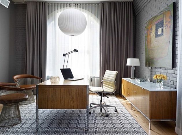 Häusliches-Büro-einrichten-retro-chic-möbel-vintage-charme