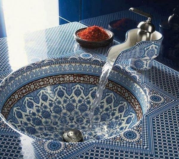 Kohler Waschbecken keramik armatur-chinesische mosaike dekorative ornamente