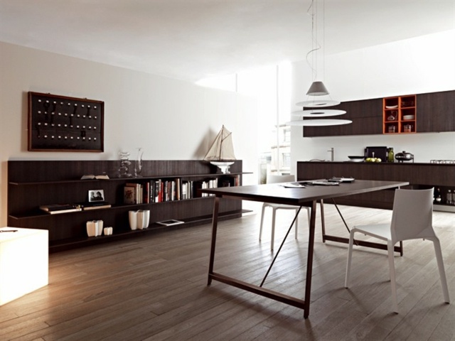  Holzküche Möbel Design  Bücherregal System