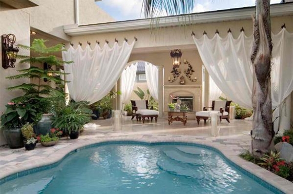 Pool Haus orientalisch
